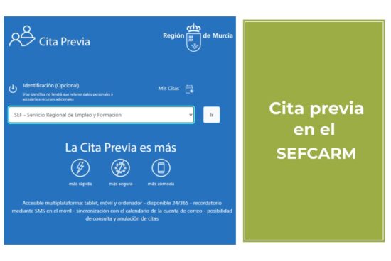 cita previa murcia sefcarm