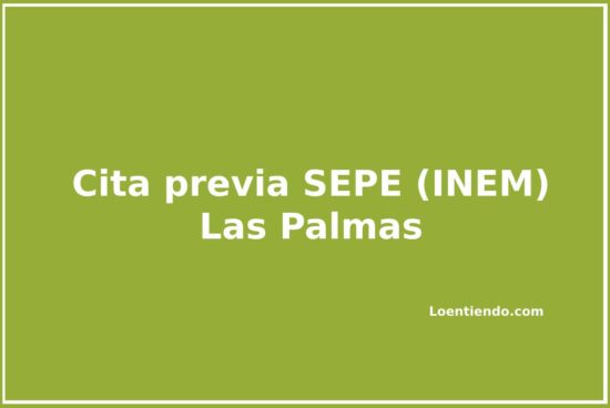 Cómo pedir cita previa en las oficinas del SEPE en Las Palmas