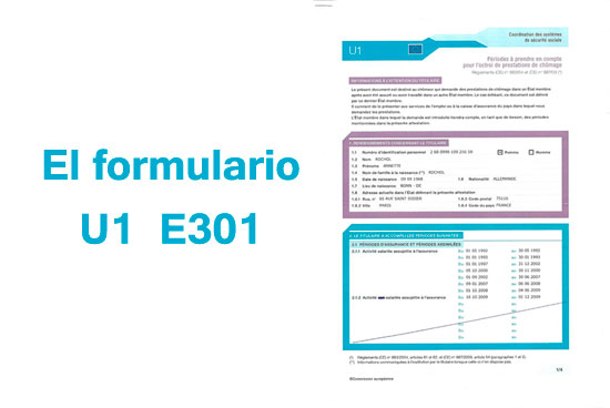 El formulario U1 E301