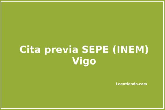 Cómo pedir cita previa en las oficinas del SEPE de Vigo