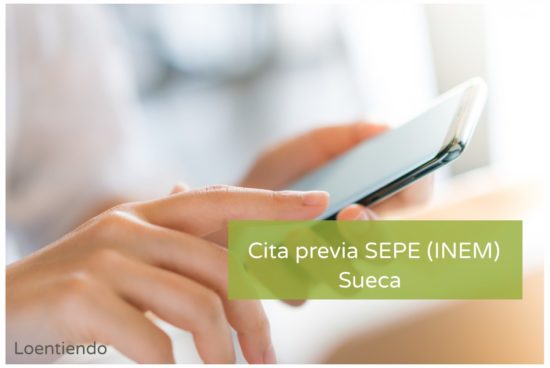 Pedir cita previa en le SEPE de Sueca