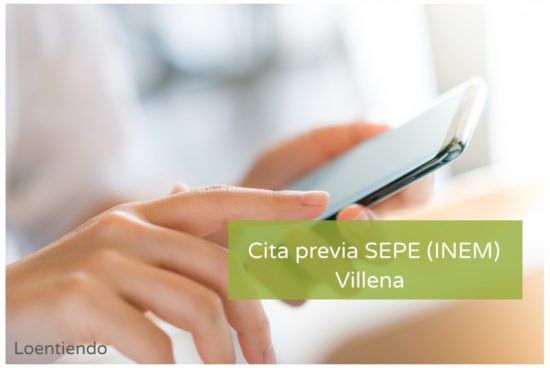 Cómo pedir cita previa en el SEPE de Villena