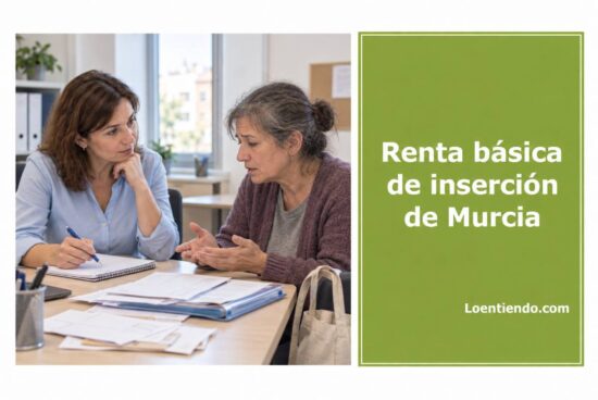 Renta basica de inserción de Murcia