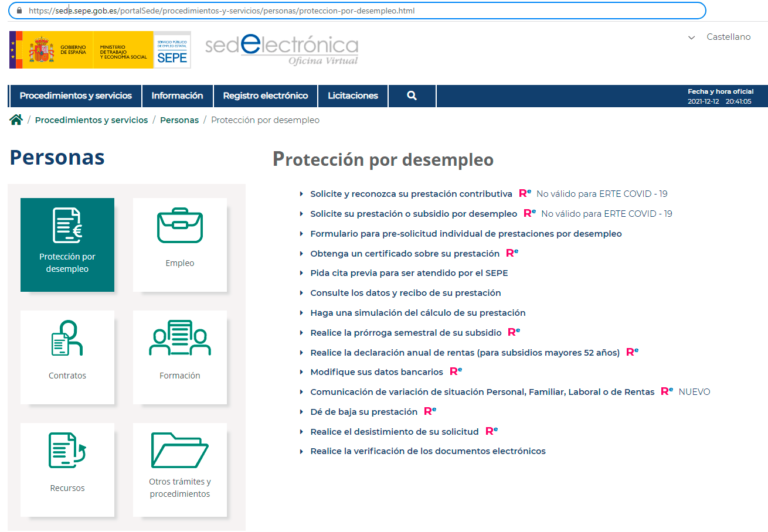 Cómo pedir el paro por INTERNET | Ayudas públicas 2026