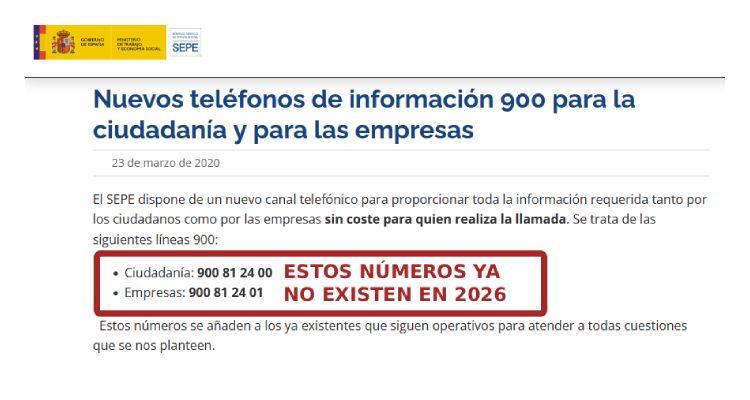El 900 de información para empresas ya no existe El 900 de información para empresas ya no existe