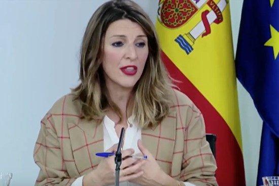 Yolanda Díaz Consejo de MInistros