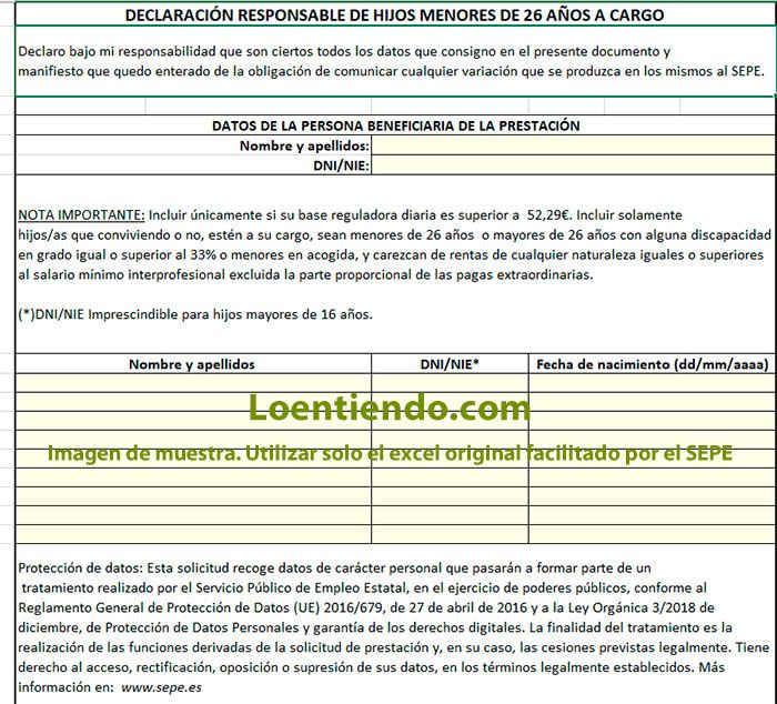 Oficial Monet Camarada El complemento por hijos en la prestación de desempleo por ERTE | Ayudas  públicas 2023 | Loentiendo