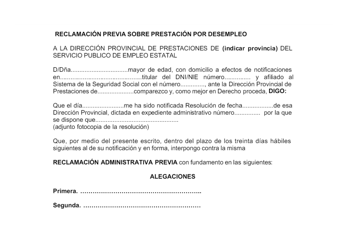 La Reclamaci n Administrativa Previa Conceptos Jur dicos La Reclamaci n Administrativa Previa Conceptos Jur dicos